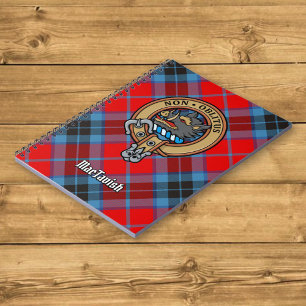 Cuaderno Clan MacTavish Escudo sobre Tartán