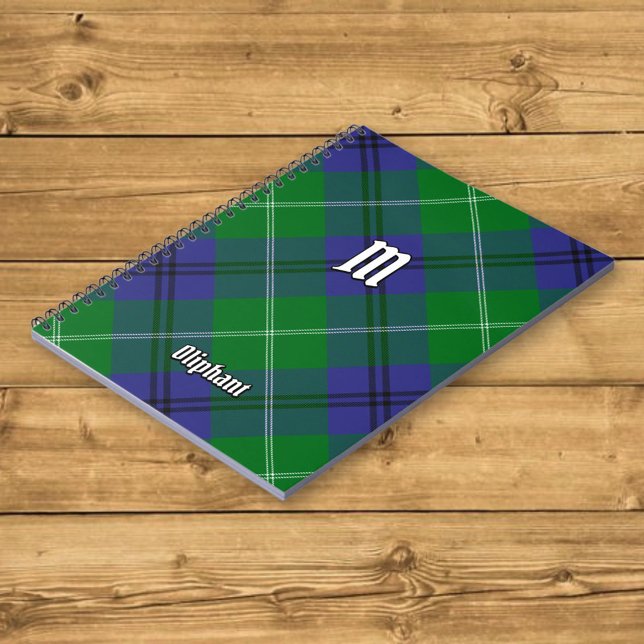 Cuaderno Clan Oliphant Tartan Notebook (Subido por el creador)