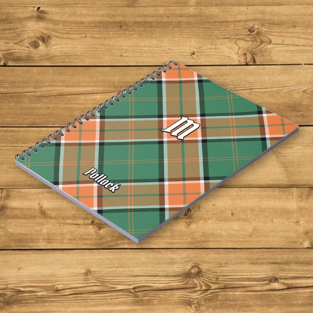 Cuaderno Clan Pollock Tartan Notebook (Subido por el creador)