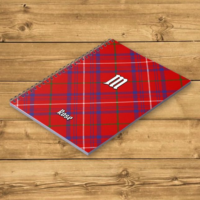 Cuaderno Clan Rosa Tartan (Subido por el creador)