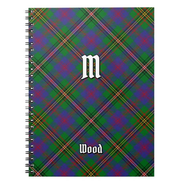 Cuaderno Clan Wood Tartan (Frente)