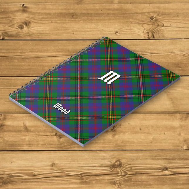 Cuaderno Clan Wood Tartan (Subido por el creador)