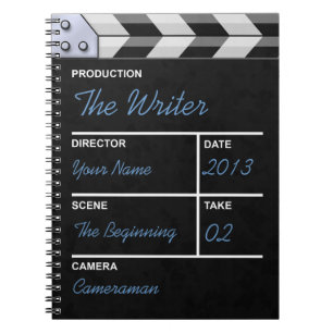 Cuaderno claqueta cine