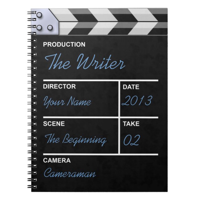 Cuaderno claqueta cine (Frente)