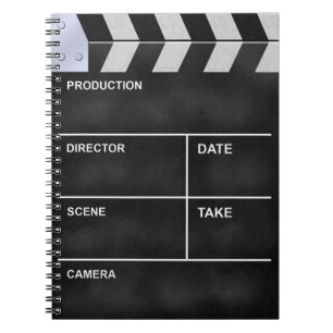 Cuaderno Claqueta de cine