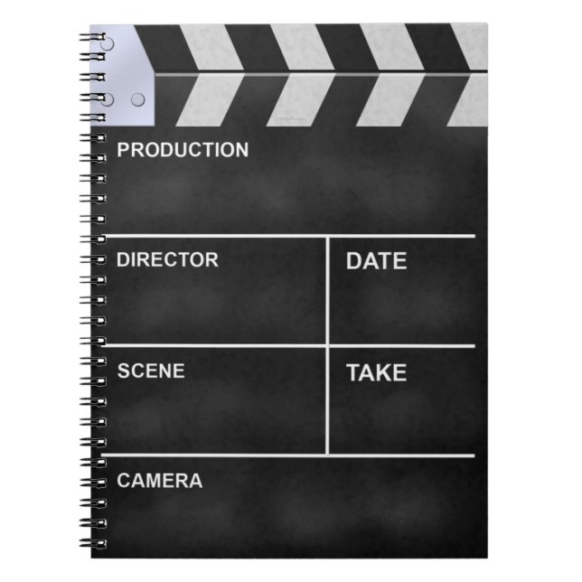 Cuaderno Claqueta de cine (Frente)