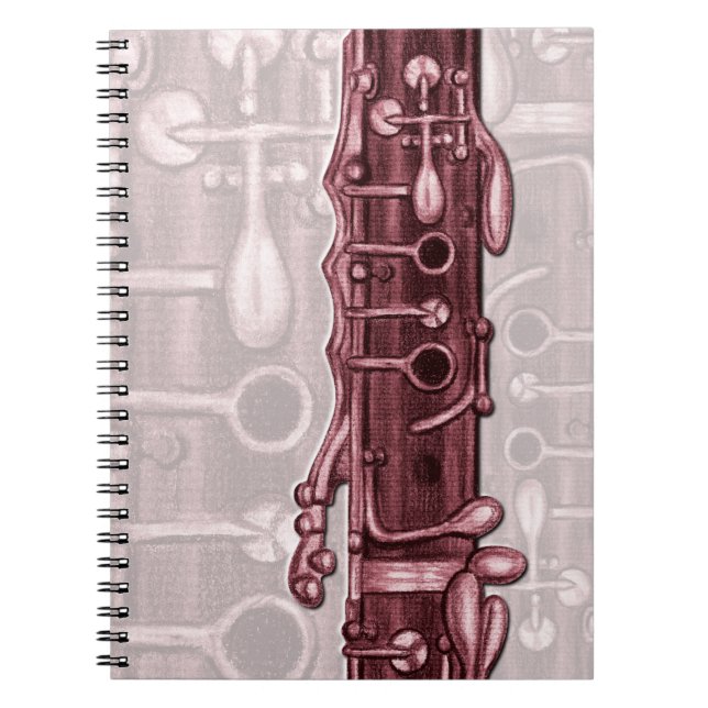 Cuaderno Clarinet Red Music (Frente)