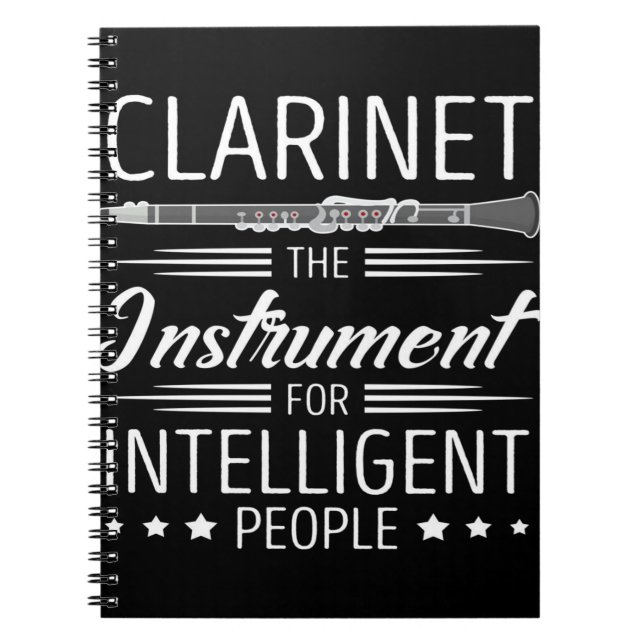 Cuaderno clarinete encantador (Frente)
