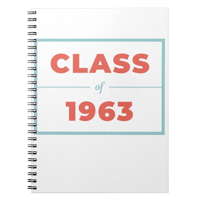Cuaderno Clase de 1963 (Frente)