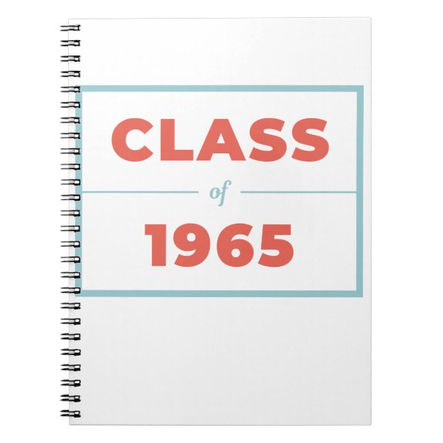 Cuaderno Clase de 1965 (Frente)