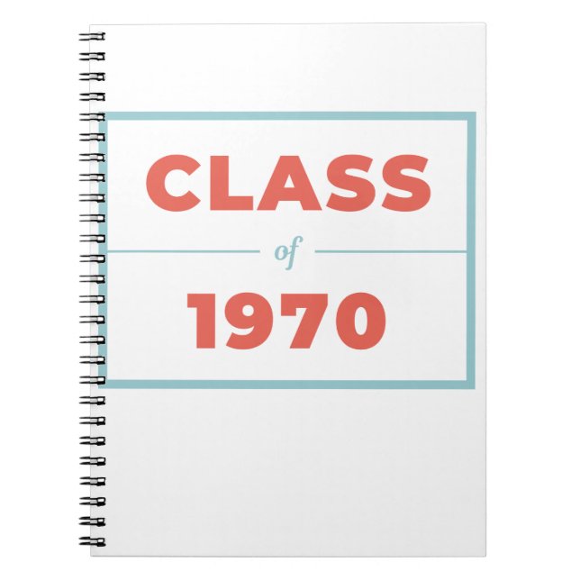 Cuaderno Clase de 1970 (Frente)