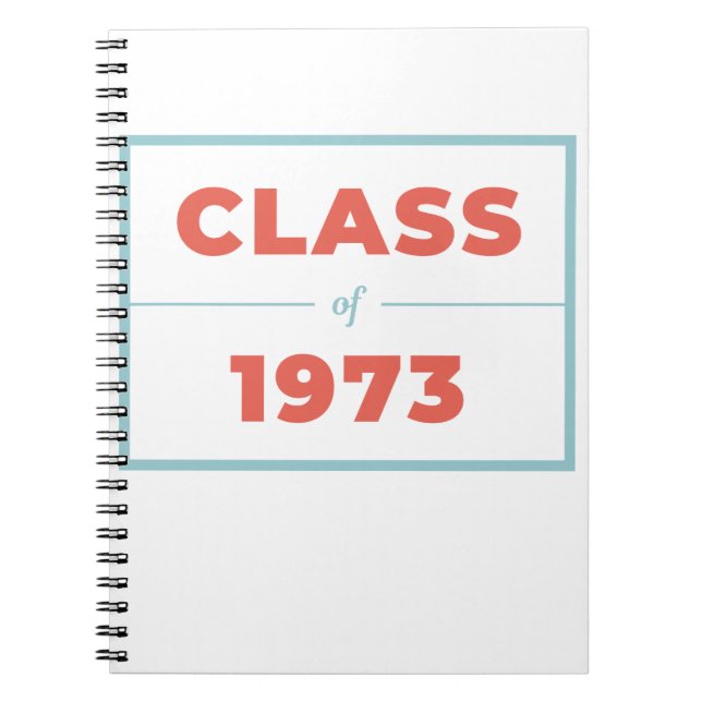 Cuaderno Clase de 1973 (Frente)
