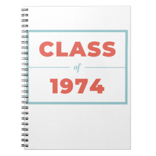 Cuaderno Clase de 1974