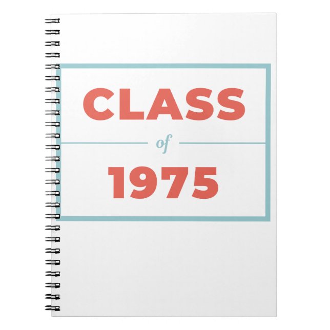 Cuaderno Clase de 1975 (Frente)