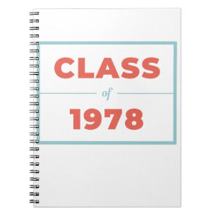 Cuaderno Clase de 1978