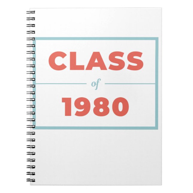 Cuaderno Clase de 1980 (Frente)