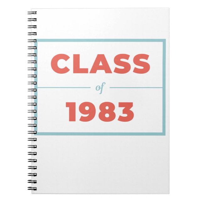 Cuaderno Clase de 1983 (Frente)