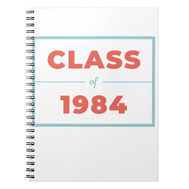 Cuaderno Clase de 1984 (Frente)