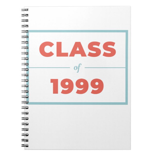 Cuaderno Clase de 1999 (Frente)