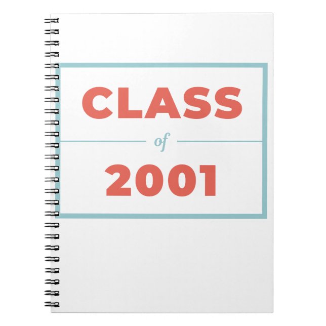 Cuaderno Clase de 2001 (Frente)