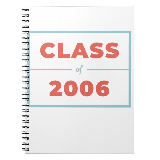 Cuaderno Clase de 2006 (Frente)
