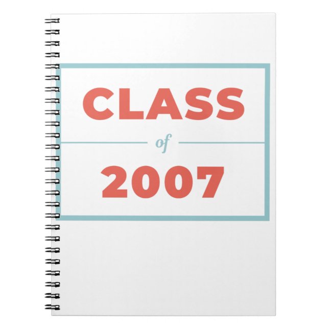 Cuaderno Clase de 2007 (Frente)