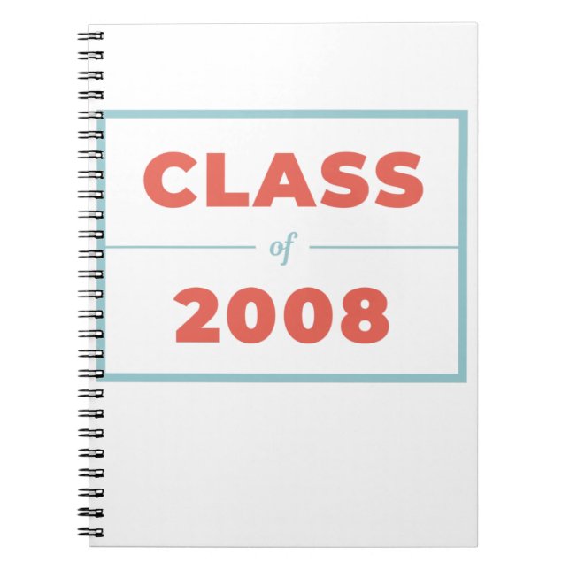 Cuaderno Clase de 2008 (Frente)