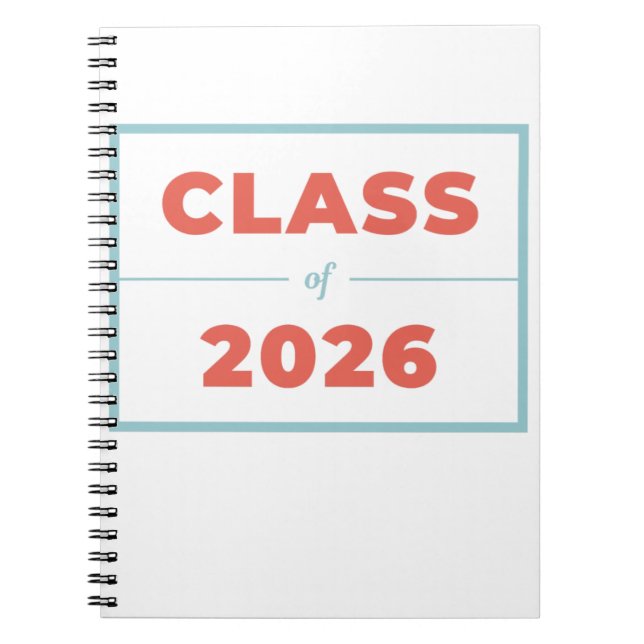 Cuaderno Clase de 2026 (Frente)