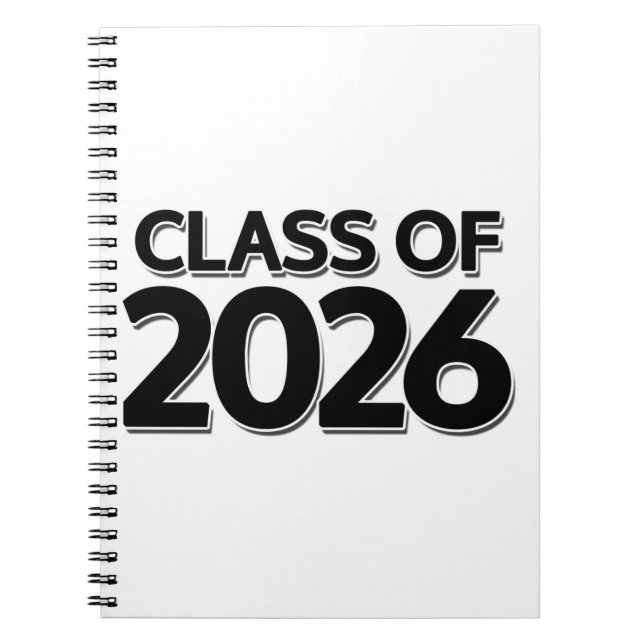 Cuaderno Clase de 2026 (Frente)