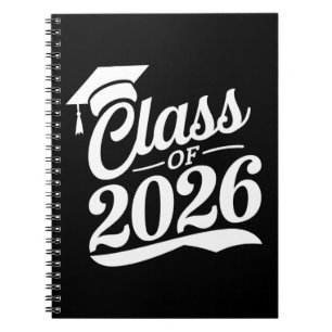 Cuaderno Clase de 2026 Graduado Orgulloso Graduación