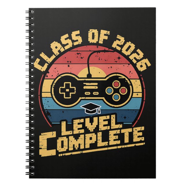Cuaderno Clase de 2026 Nivel Completado (Frente)