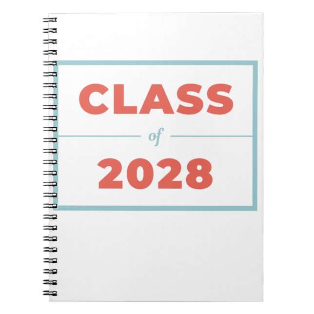 Cuaderno Clase de 2028 (Frente)