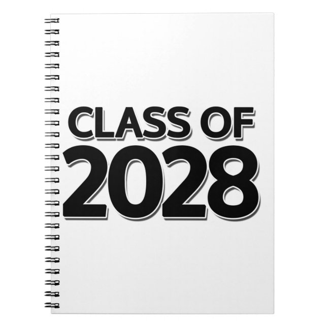 Cuaderno Clase de 2028 (Frente)