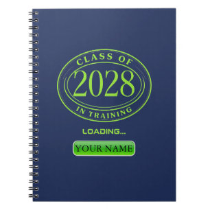 Cuaderno Clase de 2028 en Entrenamiento