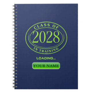 Cuaderno Clase de 2028 en Entrenamiento