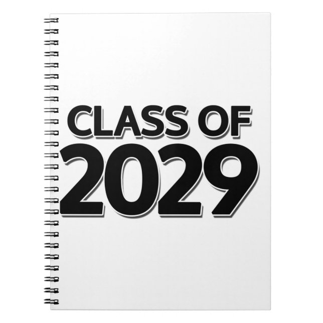 Cuaderno Clase de 2029 (Frente)