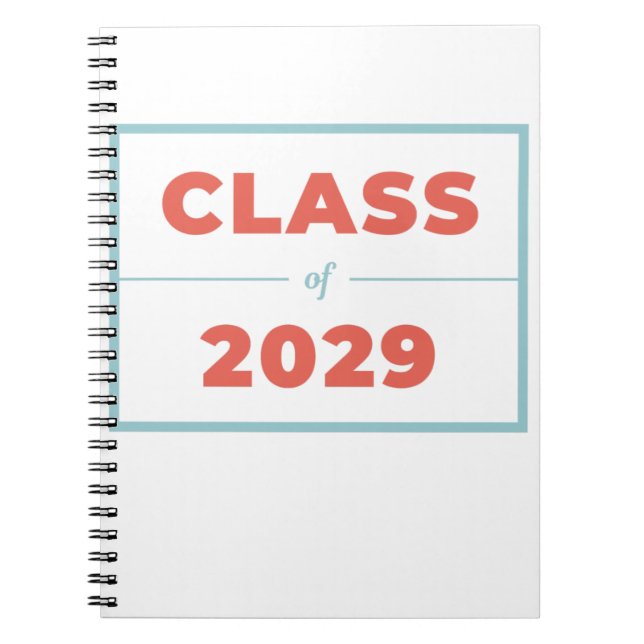 Cuaderno Clase de 2029 (Frente)