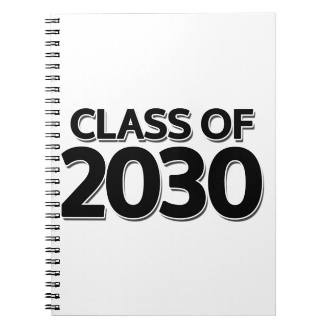 Cuaderno Clase de 2030 (Frente)