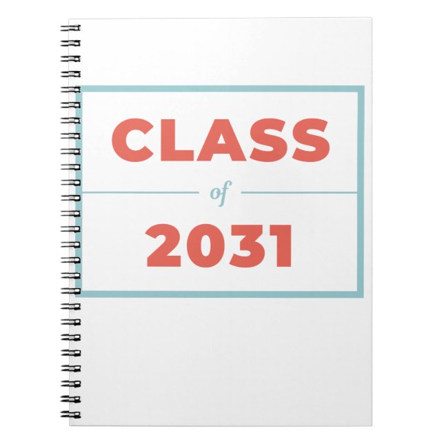 Cuaderno Clase de 2031 (Frente)