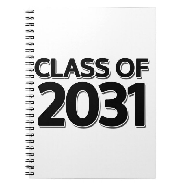 Cuaderno Clase de 2031 (Frente)