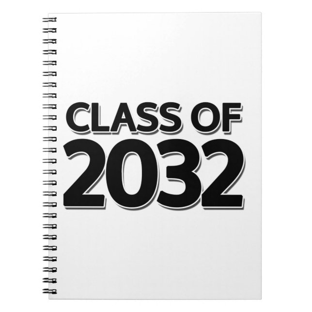 Cuaderno Clase de 2032 (Frente)