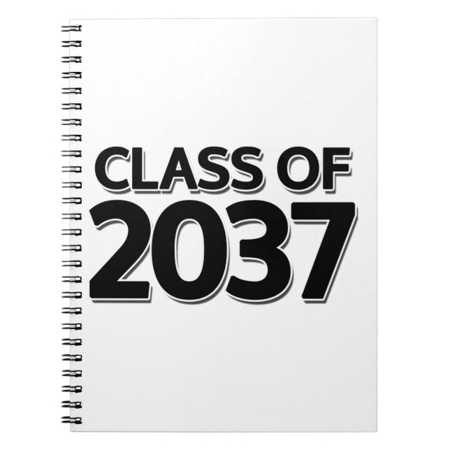 Cuaderno Clase de 2037 (Frente)