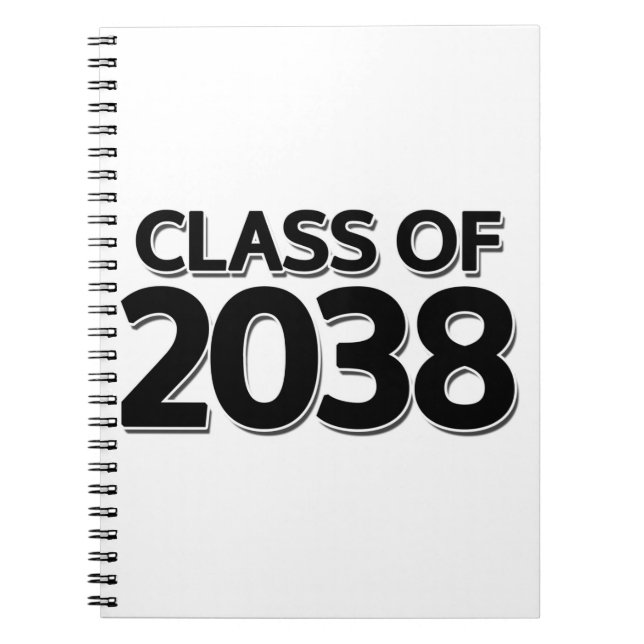 Cuaderno Clase de 2038 (Frente)