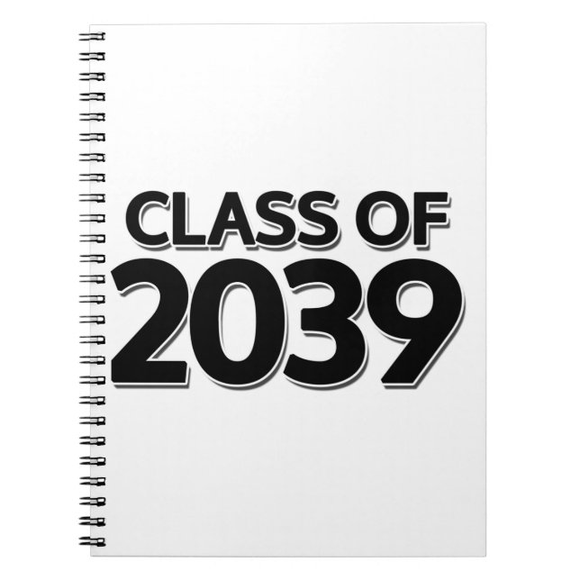 Cuaderno Clase de 2039 (Frente)