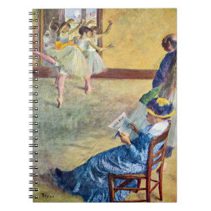 Cuaderno Clase de baile, el salón de baile de Edgar Degas