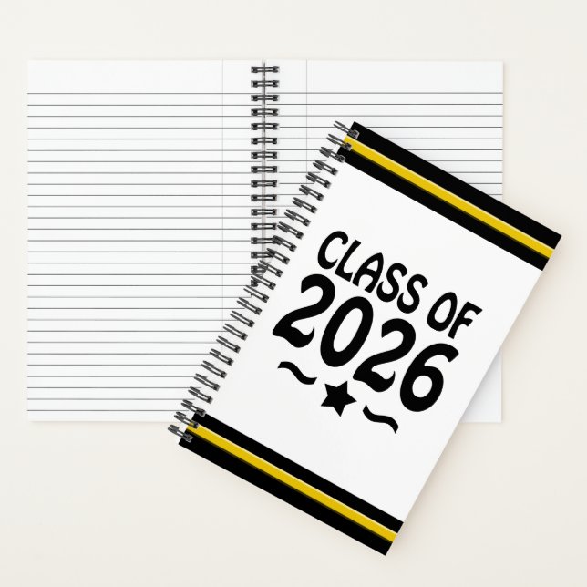 Cuaderno Clase de graduación de 2026 (Interior)