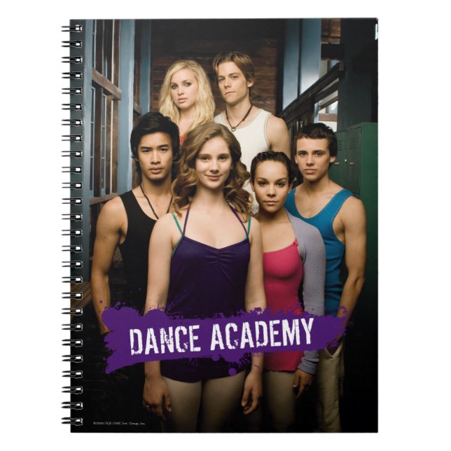 Cuaderno Clase de la academia de la danza (Frente)