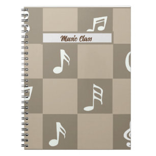 Cuaderno Clase de música: