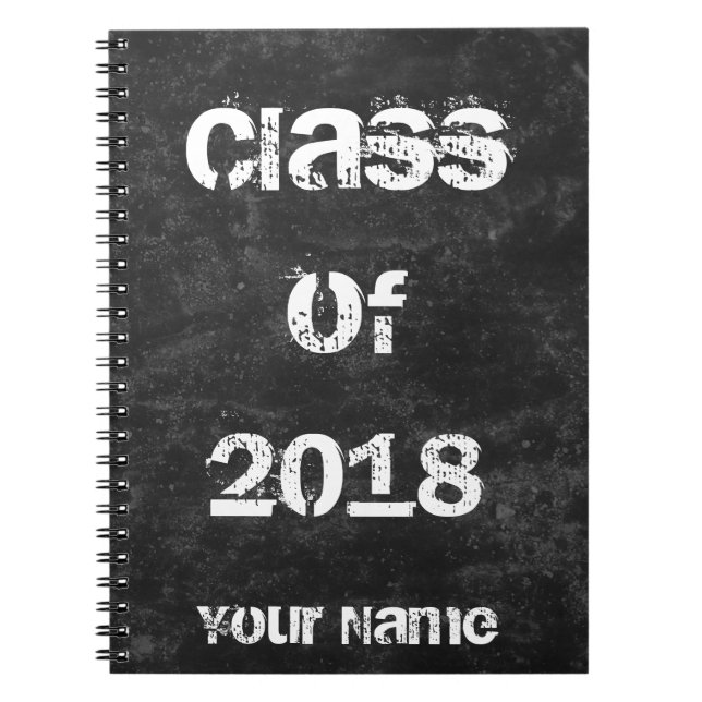 Cuaderno Clase de negro 2018 (Frente)