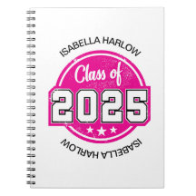 Clase de nombre de graduado rosado 2025